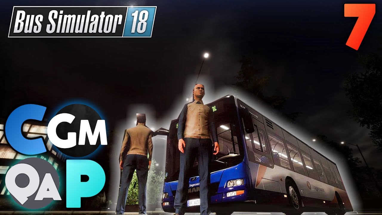 Bus Simulator 18 - #7 - Multiplayer CO-OP Playthrough - 