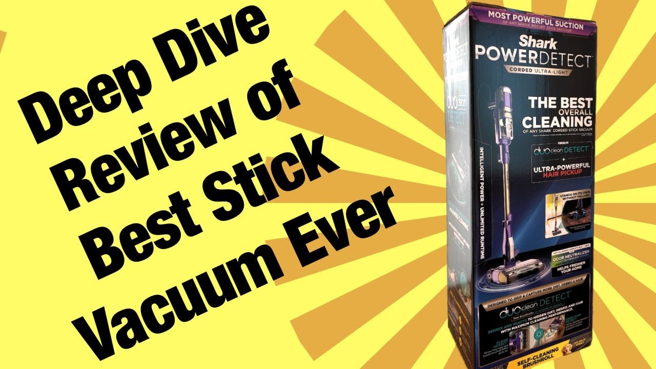 Deep Dive Review of Shark HZ4002 POWERDETECT Ultra-Light Corded Stick Vacuum with DuoClean