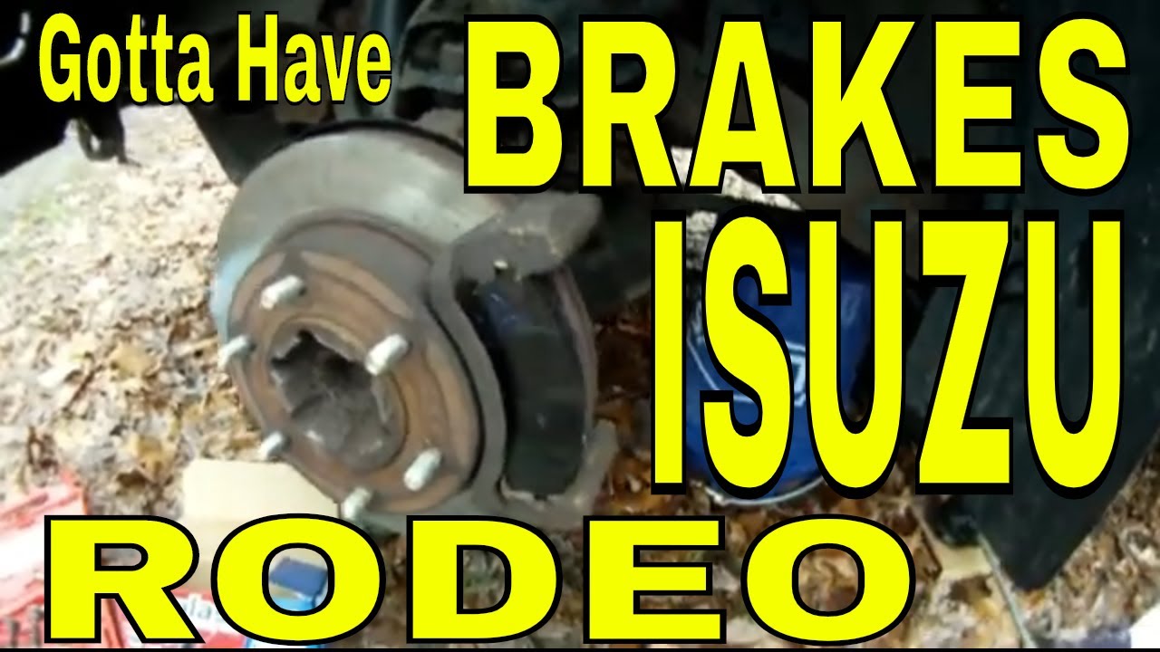 ISUZU Gotta Have ТОРМОЗА Передние тормозные колодки Isuzu RODEO 1999-2004 Honda Pilot 1999-2004