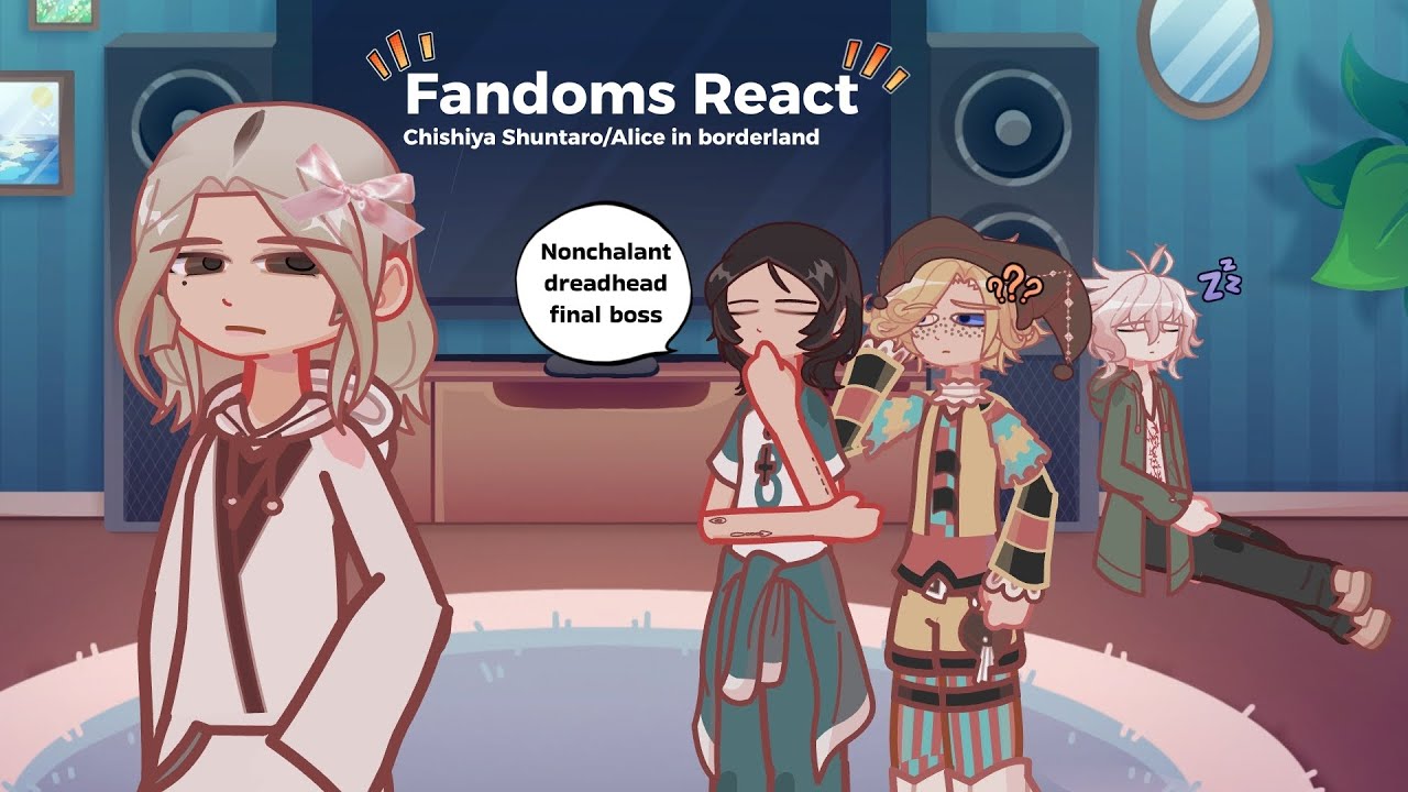 Fandoms react to each other // part 2 // Chishiya Shuntaro/Alice in borderland