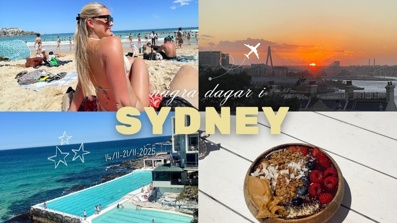 En vecka i AUSTRALIEN🇦🇺🦘🌺🏖️🌏