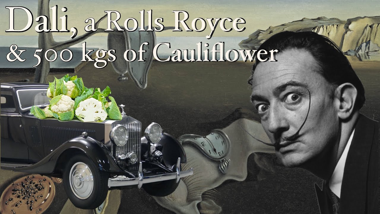The Day Salvador Dali Drove a Rolls Royce Full of Cauliflower to Paris