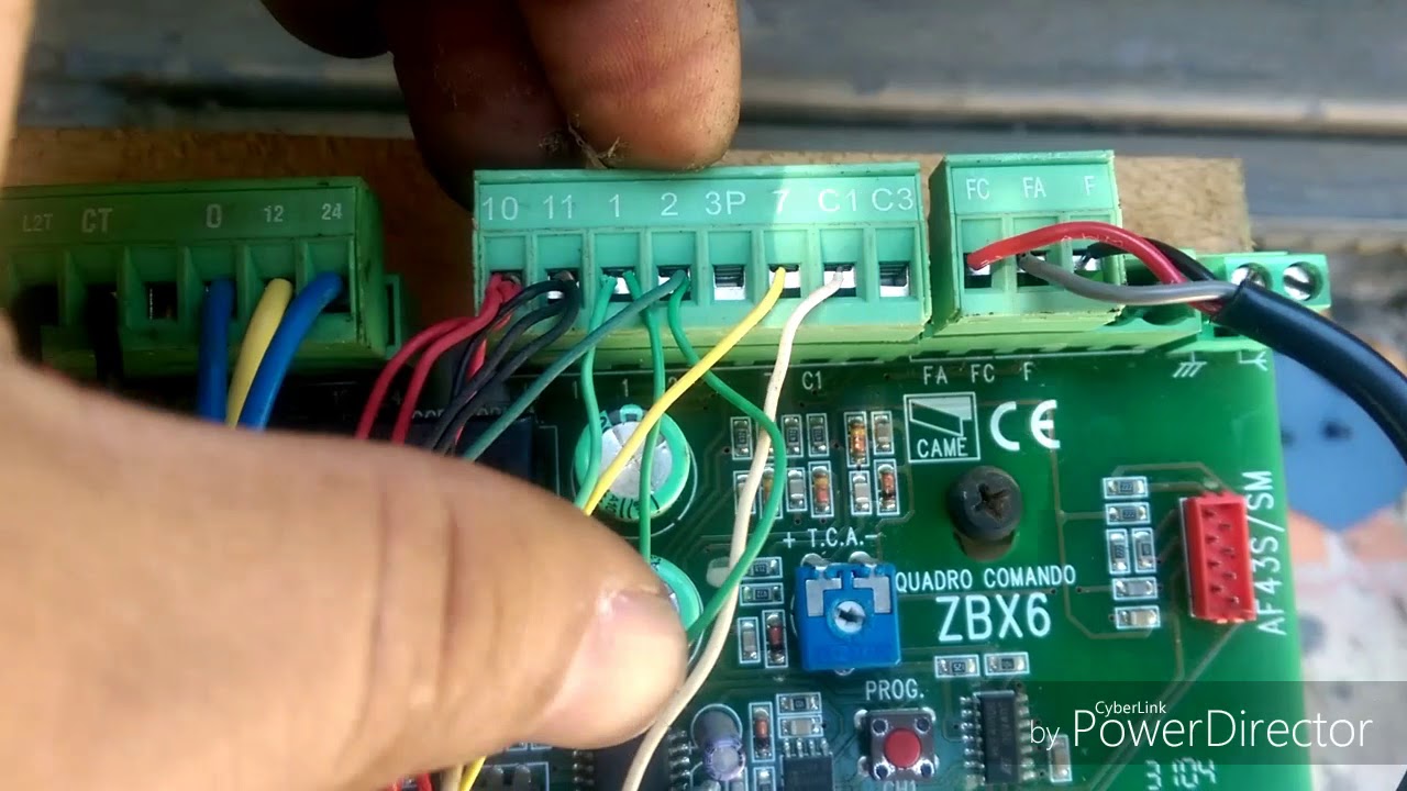 Video 3. Adaptación de tarjeta ZBX6 CAME, Transformador y receptora genérica.