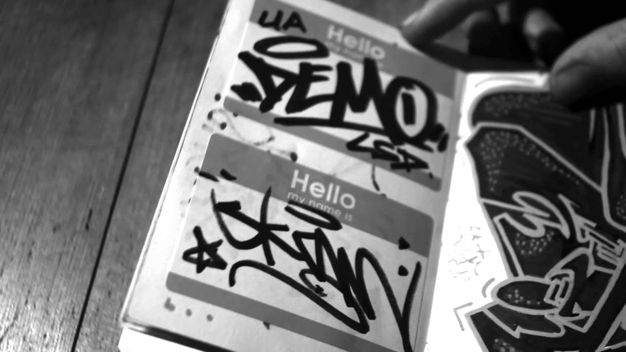 'Writing My Name' (The Art of Tagging) by Bunny Bread