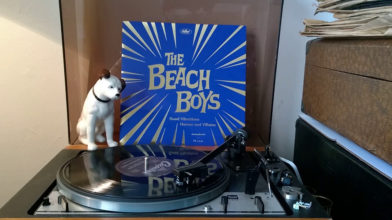 Good Vibrations 78rpm The Beach Boys - 2011 Vinyl Mono RSD - Dual 1215