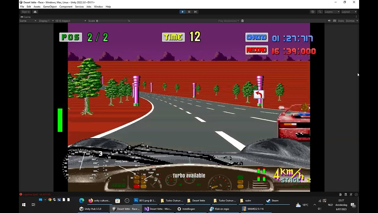 Turbo Outrun Reimagined: Rad Mobile