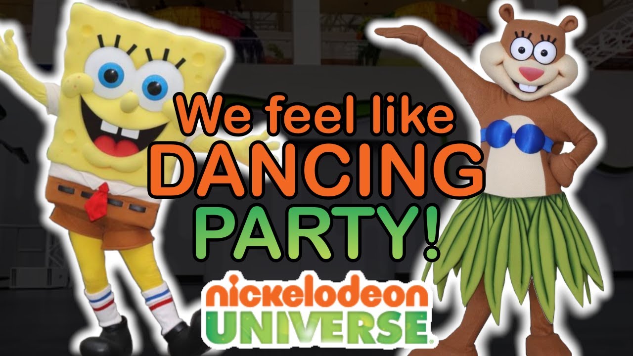 SpongeBob and Sandy in our 