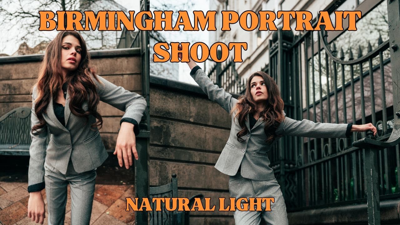 Come to Birmingham with me: Natural Light Fashion Photo Shoot - 24-70mm  BTS