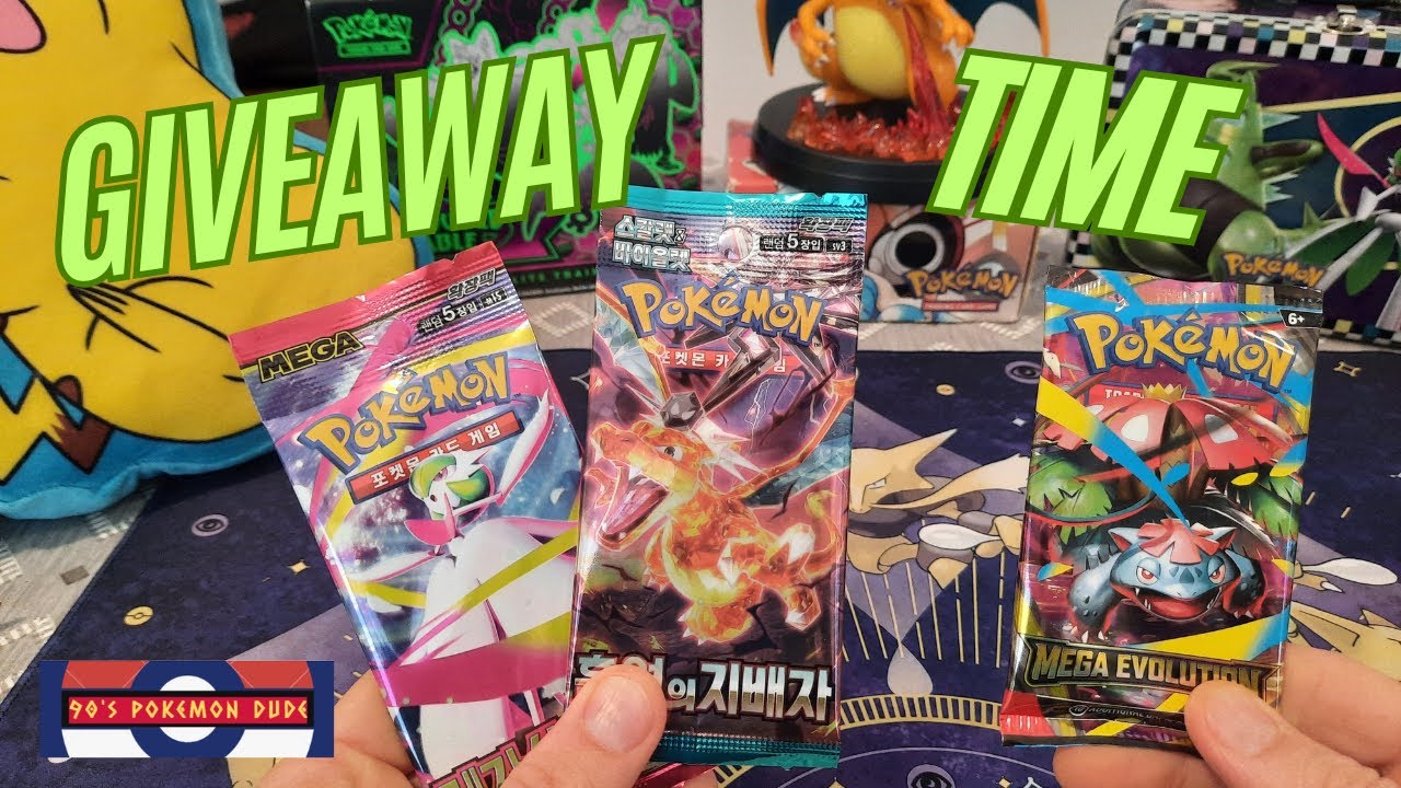 Celebrating 100 Subscribers | Mega Evolution & Korean Pokémon Packs