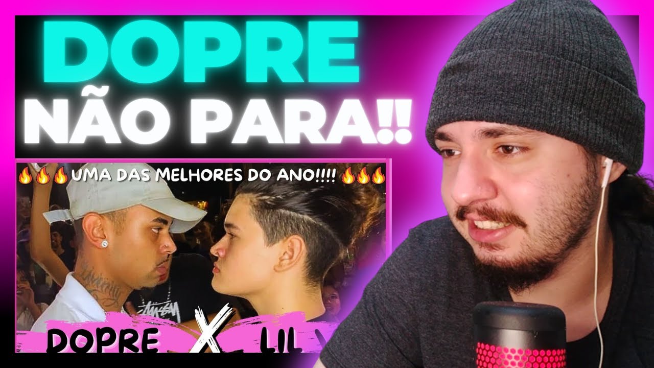 (A REVANCHE DO ANO 🔥🔥🔥) DOPRE x LIL VI | FINAL INÉDITA | X1 | 59º BDL | REACT BAUEB
