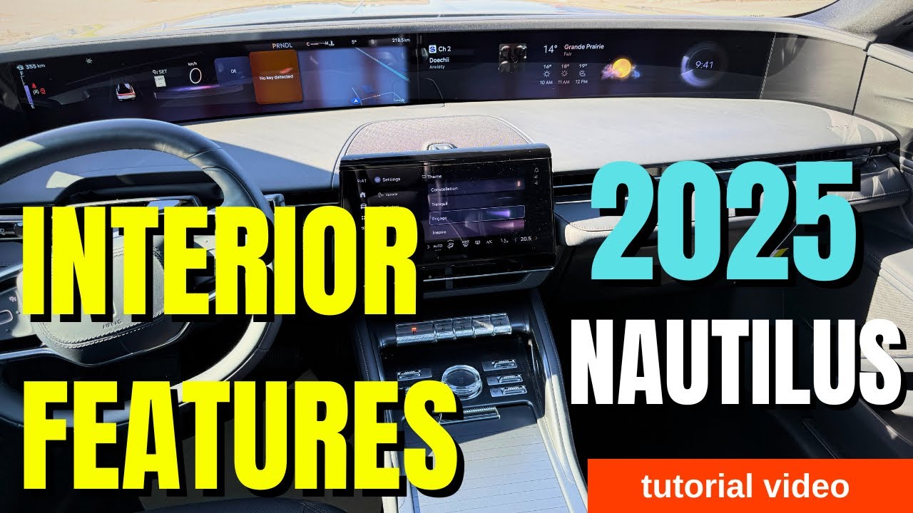 2025+ Lincoln Nautilus 102A Premiere - Dash Controls Walkthrough