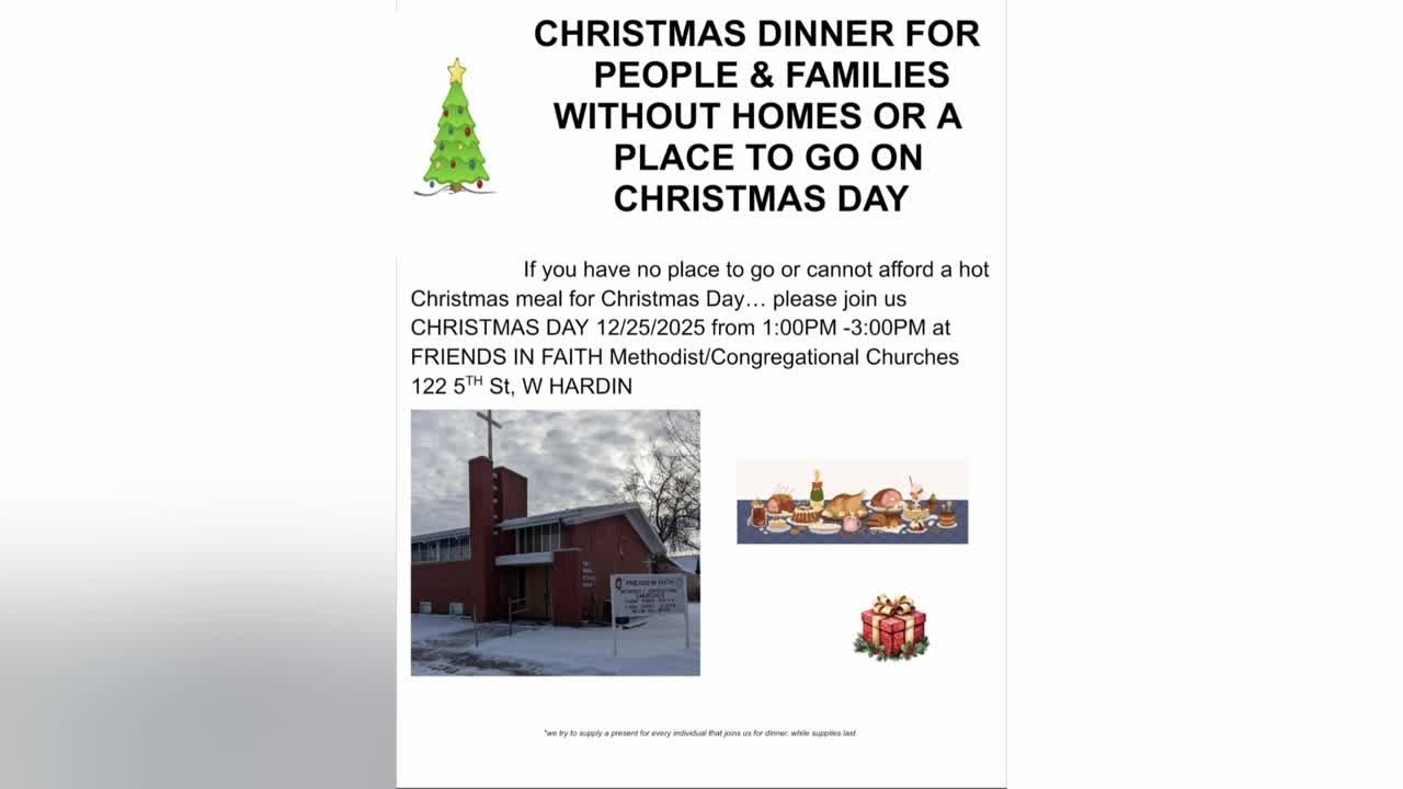 11-year-old girl from Hardin fed hundreds in need Christmas Day