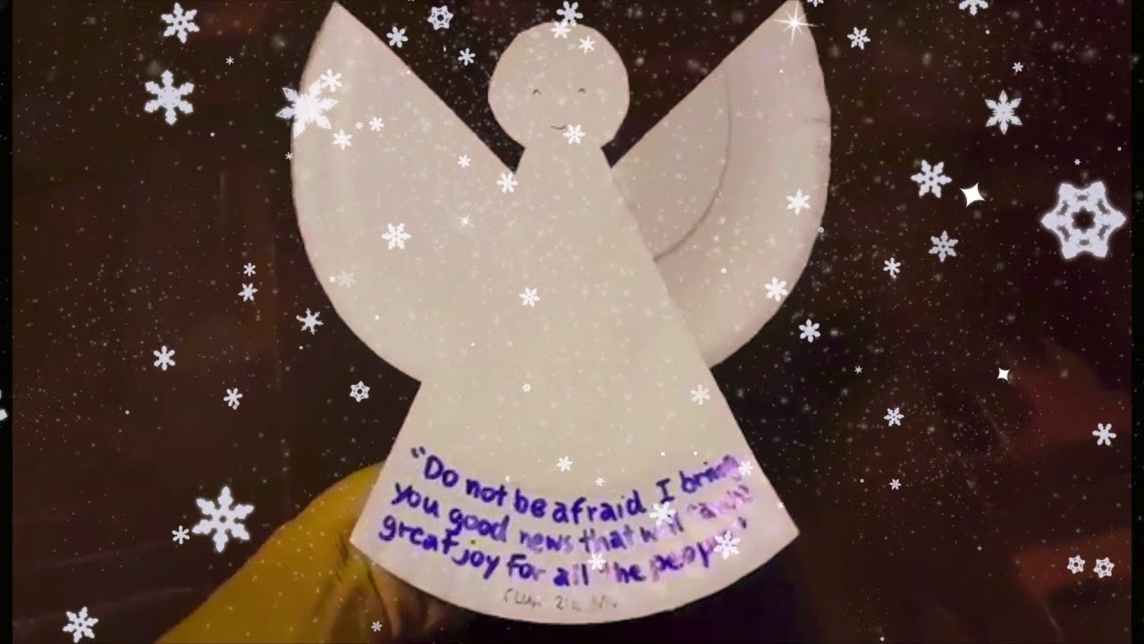 Paper Plate Angel (Crafts for Kids)
