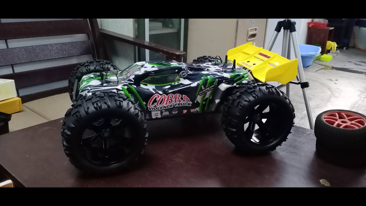 VRX COBRA MALAYSIA UPGRADE TIRE MONSTER TRUCK 150MM