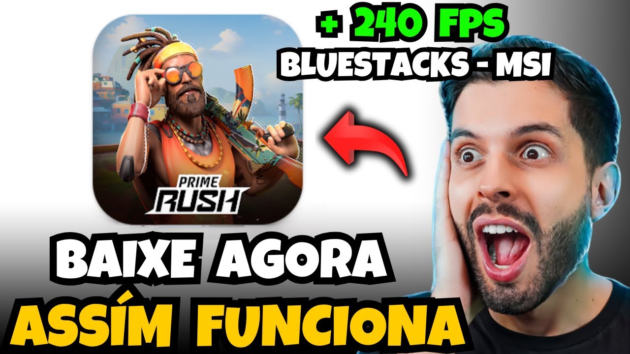 COMO BAIXAR, INSTALAR E CONFIGURAR PRIME RUSH NO EMULADOR