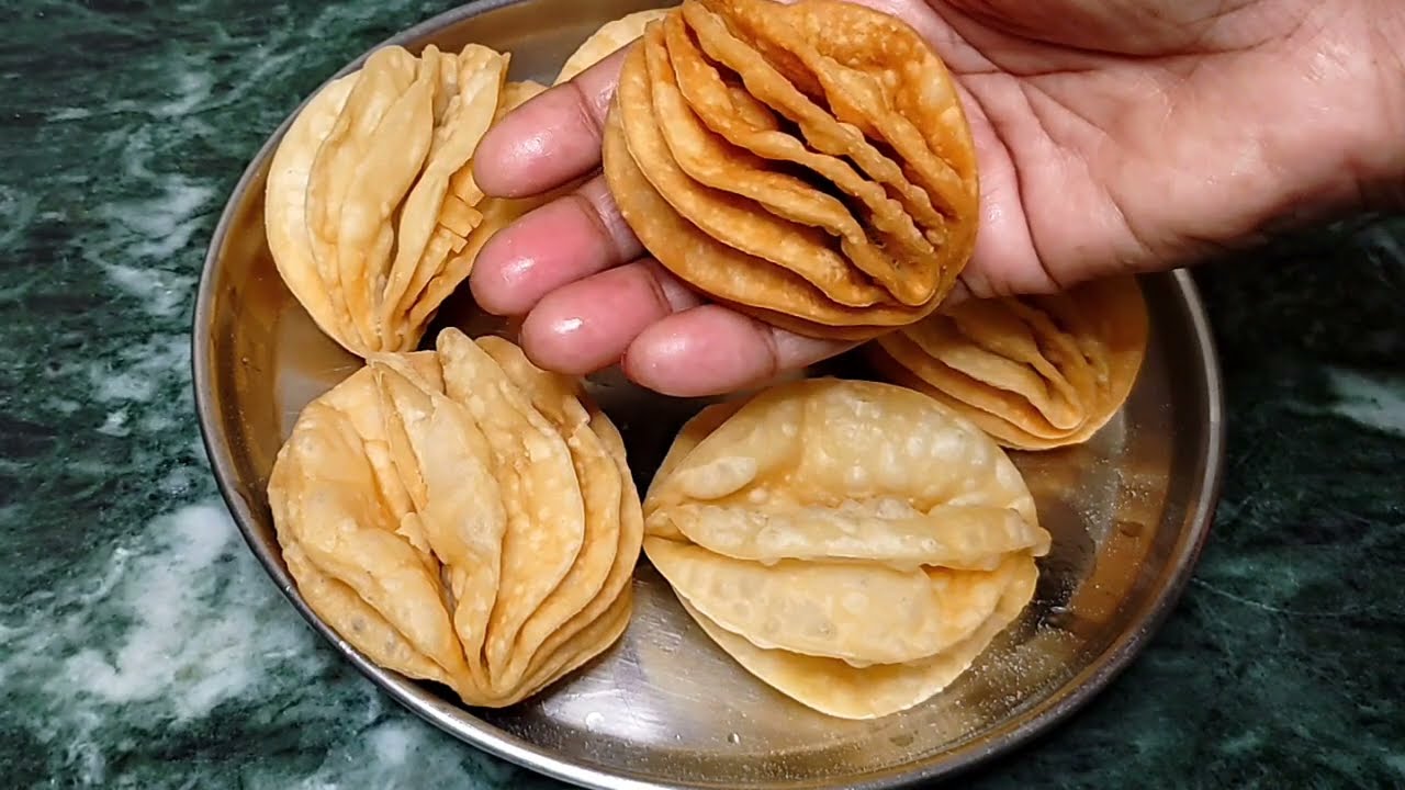पापड़ी रेसिपी एक तरह से बना दो तरह से खाओ स्वीट और नमकीन में | Papadi Recipe Breakfast Nashta Khana 