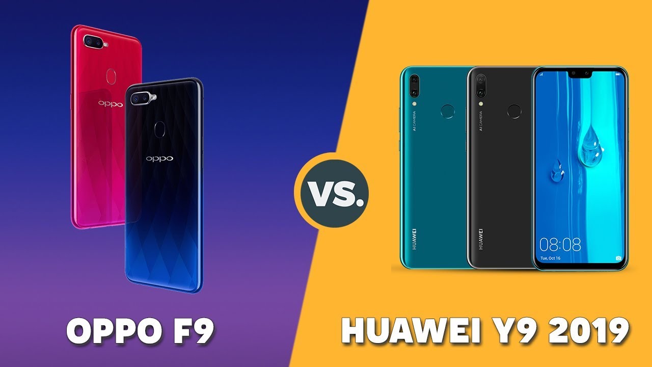 Speedtest OPPO F9 vs Huawei Y9 2019: Helio P60 vs Kirin 710 (GPU Turbo)