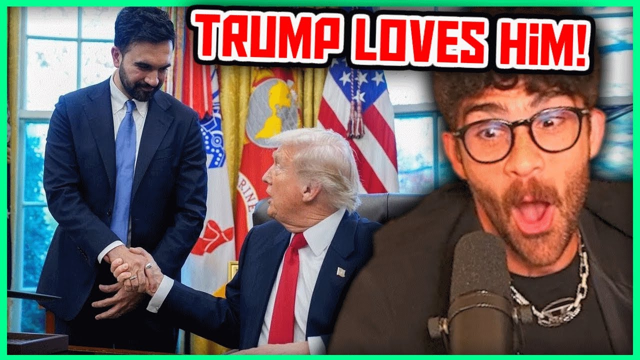 Zohran Mamdani CHARMS Trump Effortlessly | Hasanabi Reacts