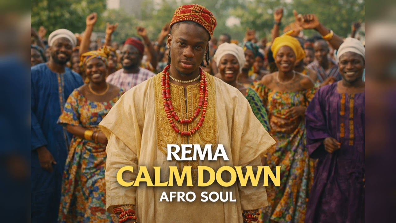 Rema_Calm down afro soul version official mp3 