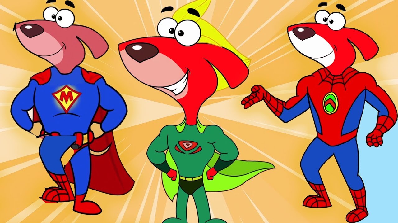 Superhero-in-Town Superpower Сборник для детей' |  Смешные мультипликационные видео