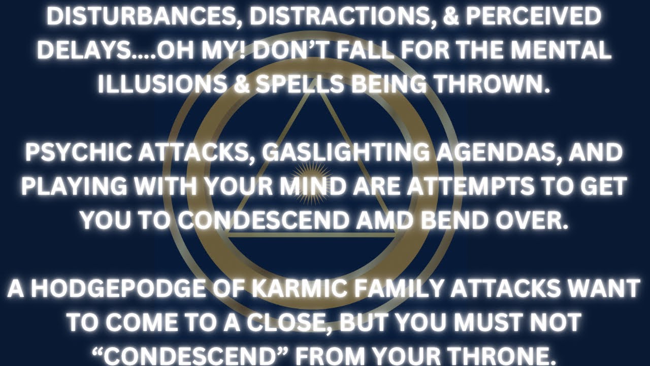 MENTAL F&?KERY ABOUNDS! DO NOT CONDESCEND, OR SURRENDER YOUR MIND TO THIS FOOLISHNESS #karmicfamily