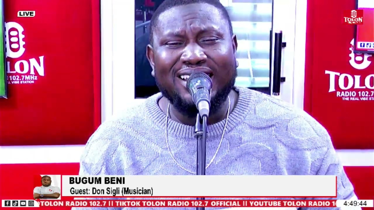 Amiliya Live Performance by Don Sigli on #Bugum_Beni with Mr. Tell a.k.a Adugali...(7)