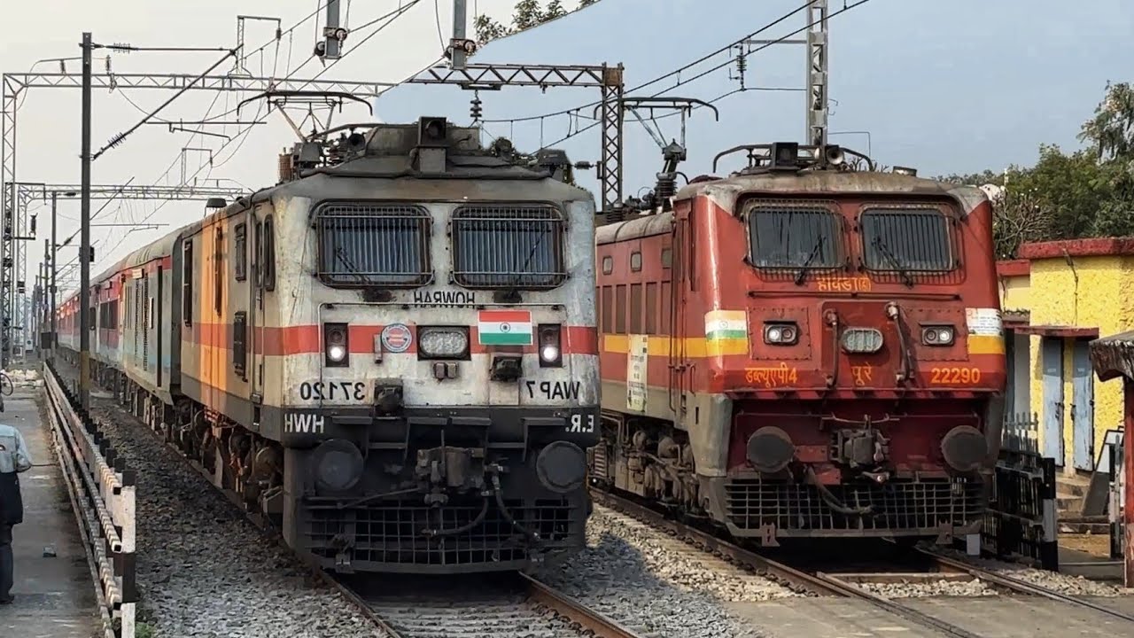 🔥[HUMSAFAR + SLEEPER VANDE BHARAT EXPRESS] DANGEROUS 130 KMPH BACK TO BACK TRAIN | FASTEST AC LOCAL