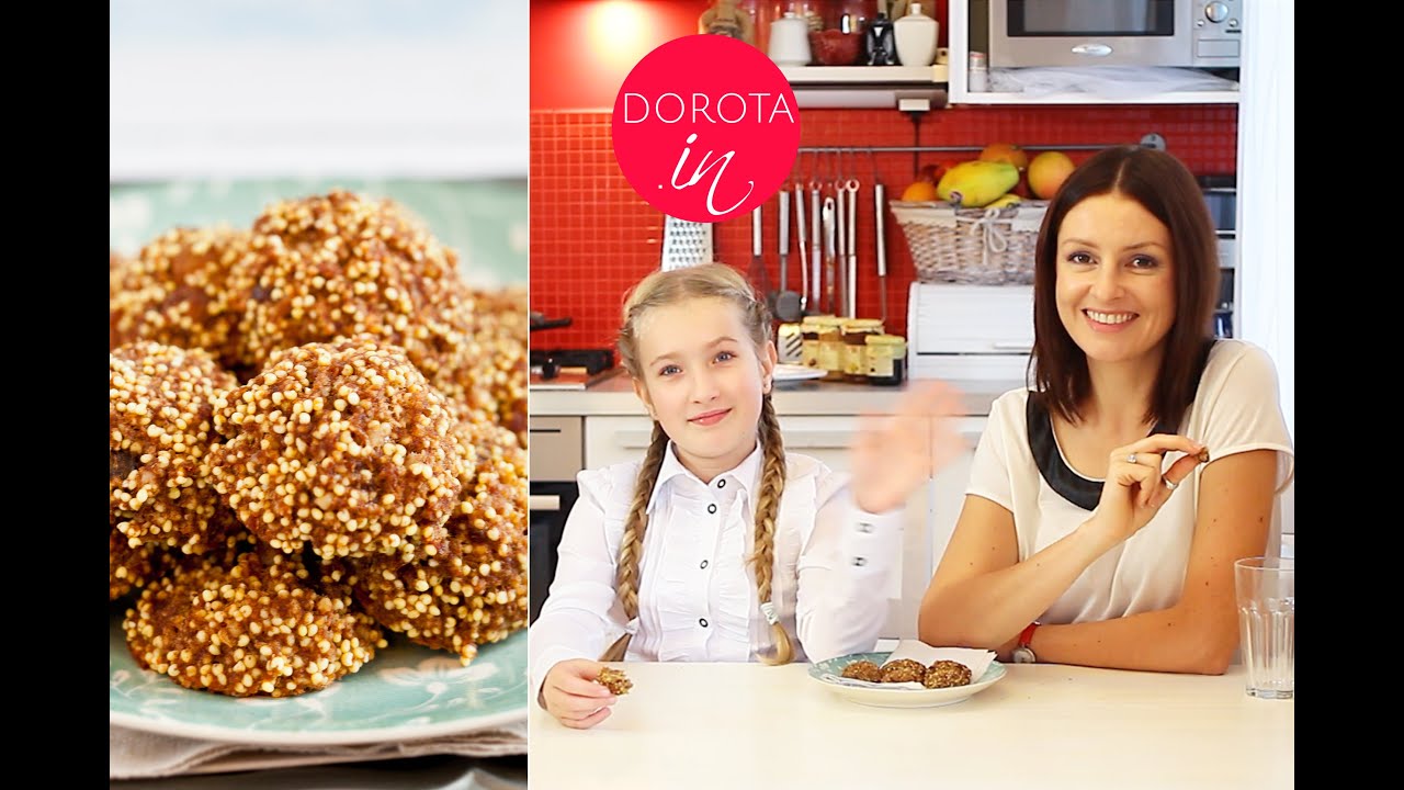 Ciasteczka jaglane z jabłkami 🍪 | Dorota Kamińska