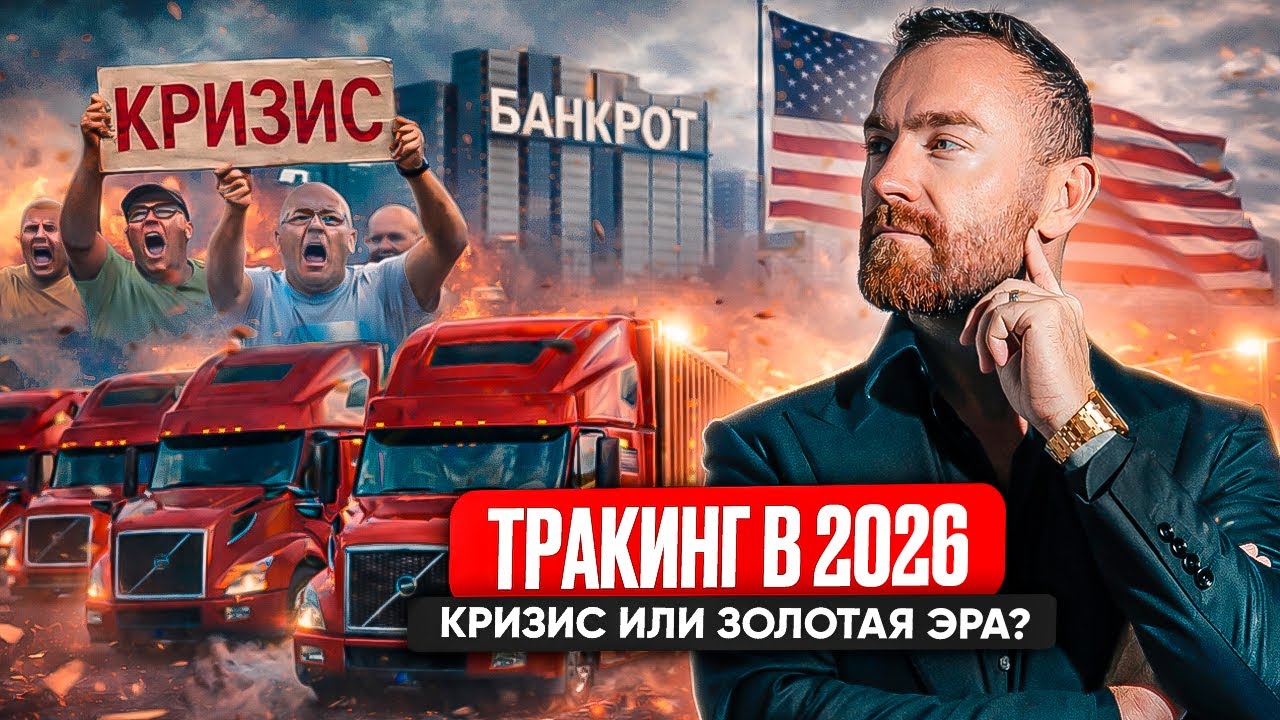 Дальнобой США: что нас ждет в 2026? | Увольнения, банкротства, рост зарплат