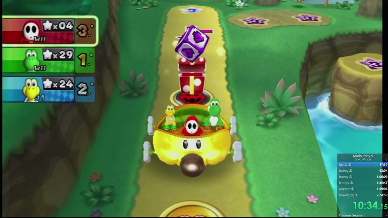Mario Party 9 - Solo Mode no-reset speedrun nº8 (ey im in the september relay :D )