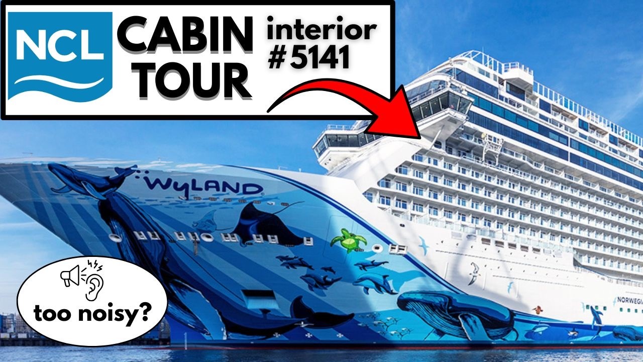 NCL BLISS: Interior cabin #5141 on Deck 5. Full Cabin Tour and a word of caution!