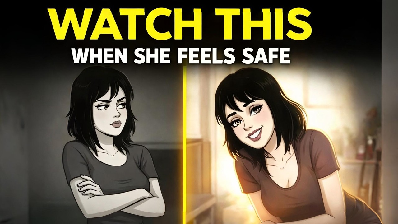 Women Do This When They Feel Safe With a Man