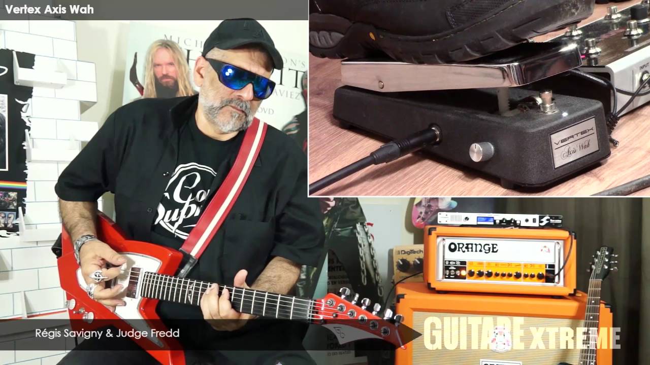 Guitare Xtreme # 76 - Comparatif wah wah - Vertex Axis Wah