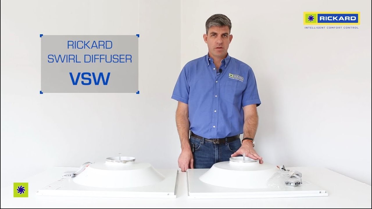 Rickard Air VSW Swirl Diffuser