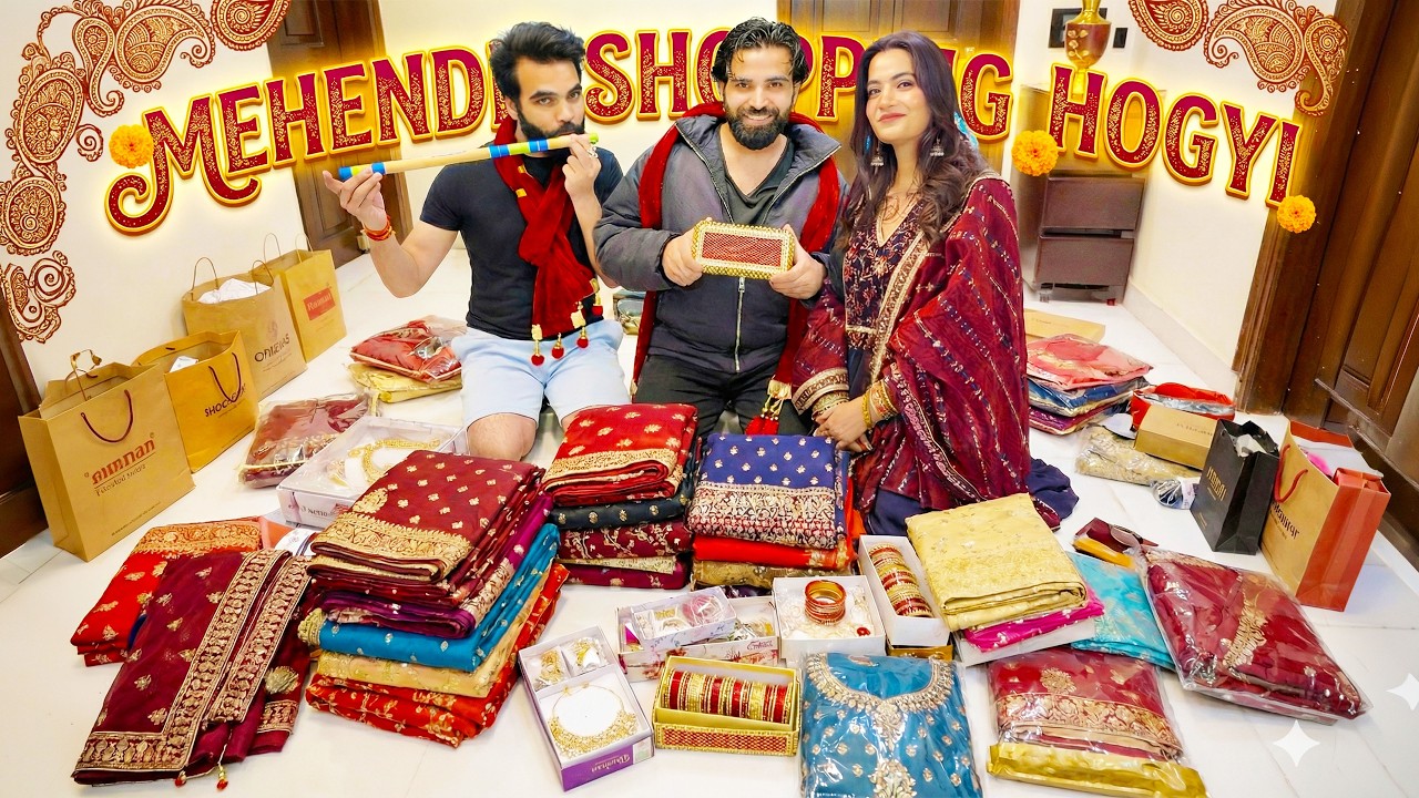 Mehandi ki Shopping ho gayi