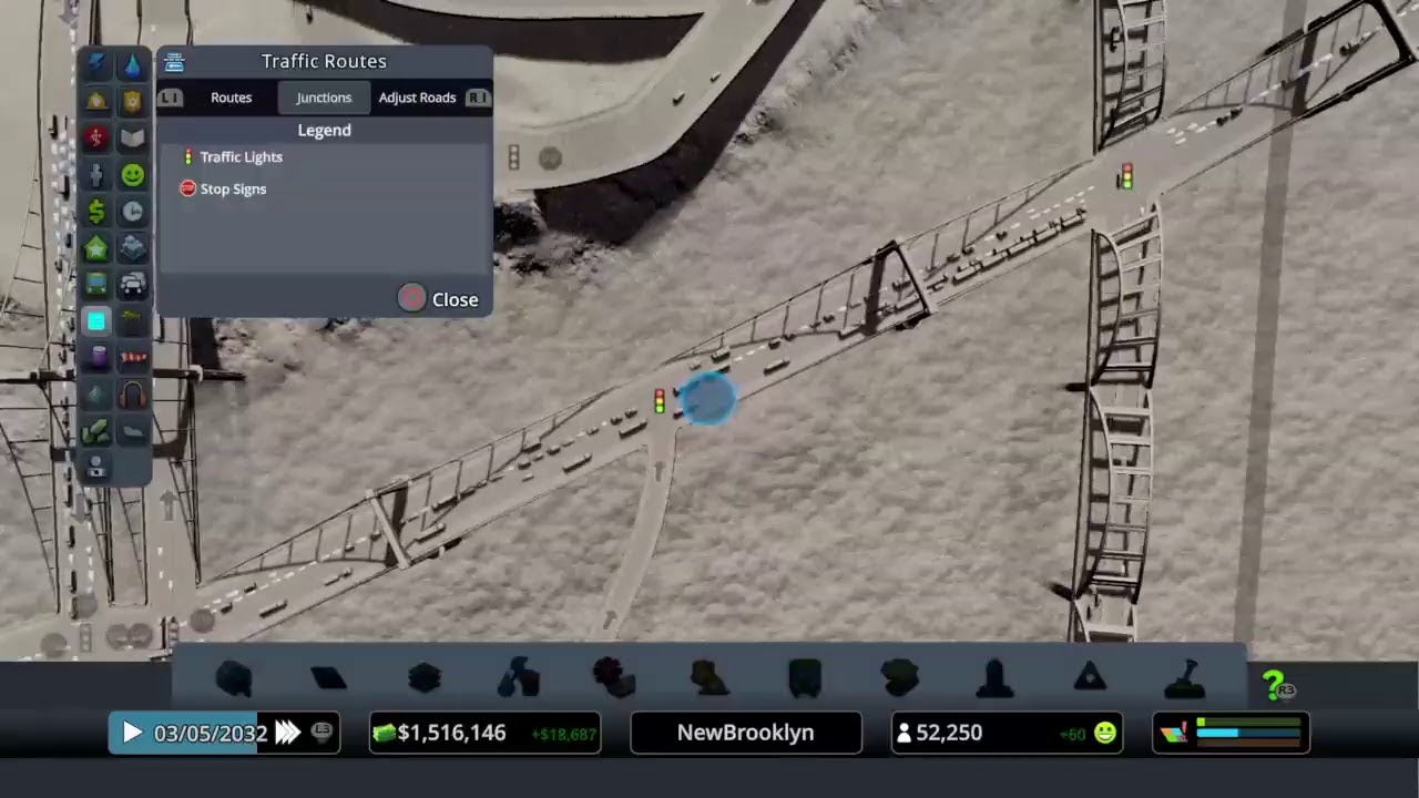 Cities Skylines. City NewBrooklyn Traffic Problem