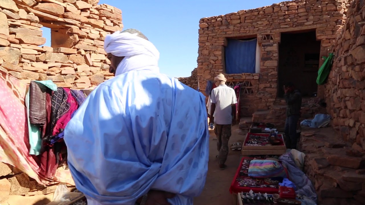 Mauritania Adrar Ouadane Downtown / Mauritanie Adrar Ouadane Centre ville