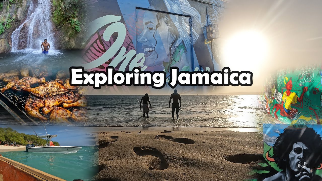 From the US to Jamaica: American Explores Kingston Jamaica[Pretty Close,Bob Marley Museum, Lime Cay]