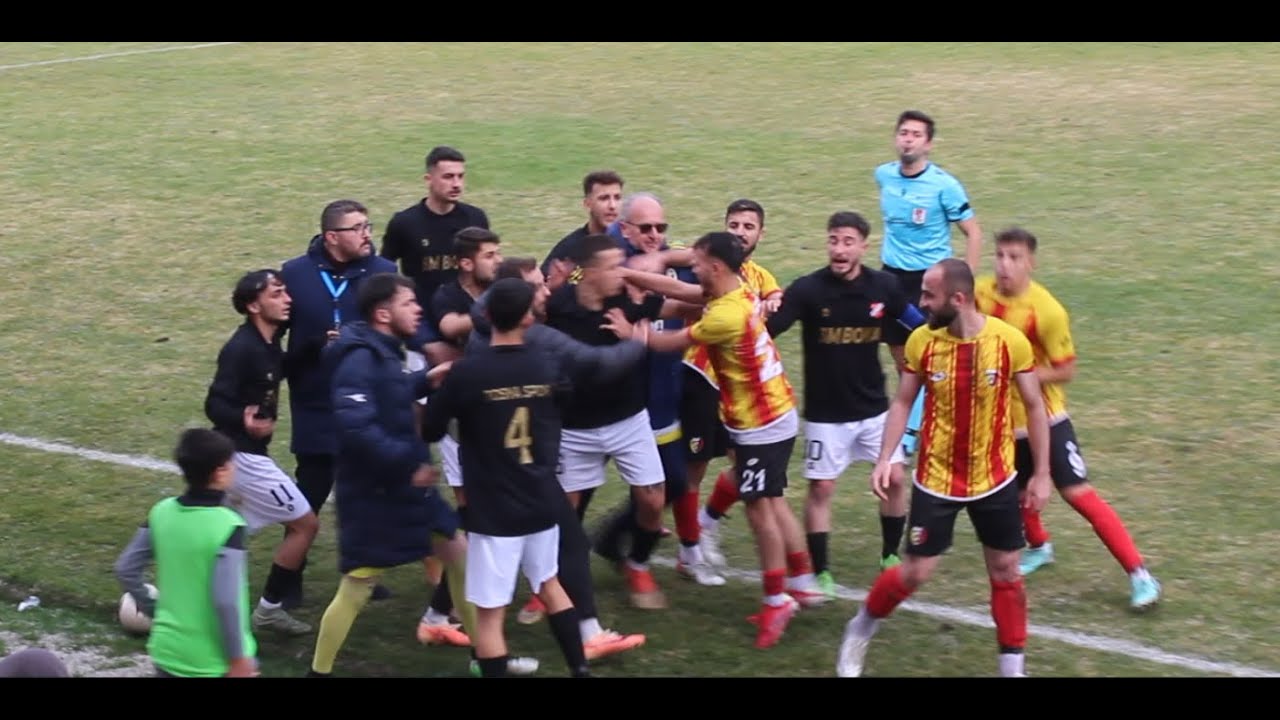 AMATÖRDE BÜYÜK KAVGA💀- HAKEM MAÇI KATLETTİ Mİ? TOSYASPOR 4 - 1 TAŞKÖPRÜ 🟥 #futbol #bjk #fb #gs