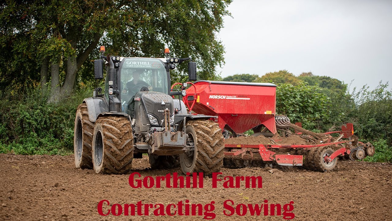Gorthill Farm Contracting sowing winter cereals