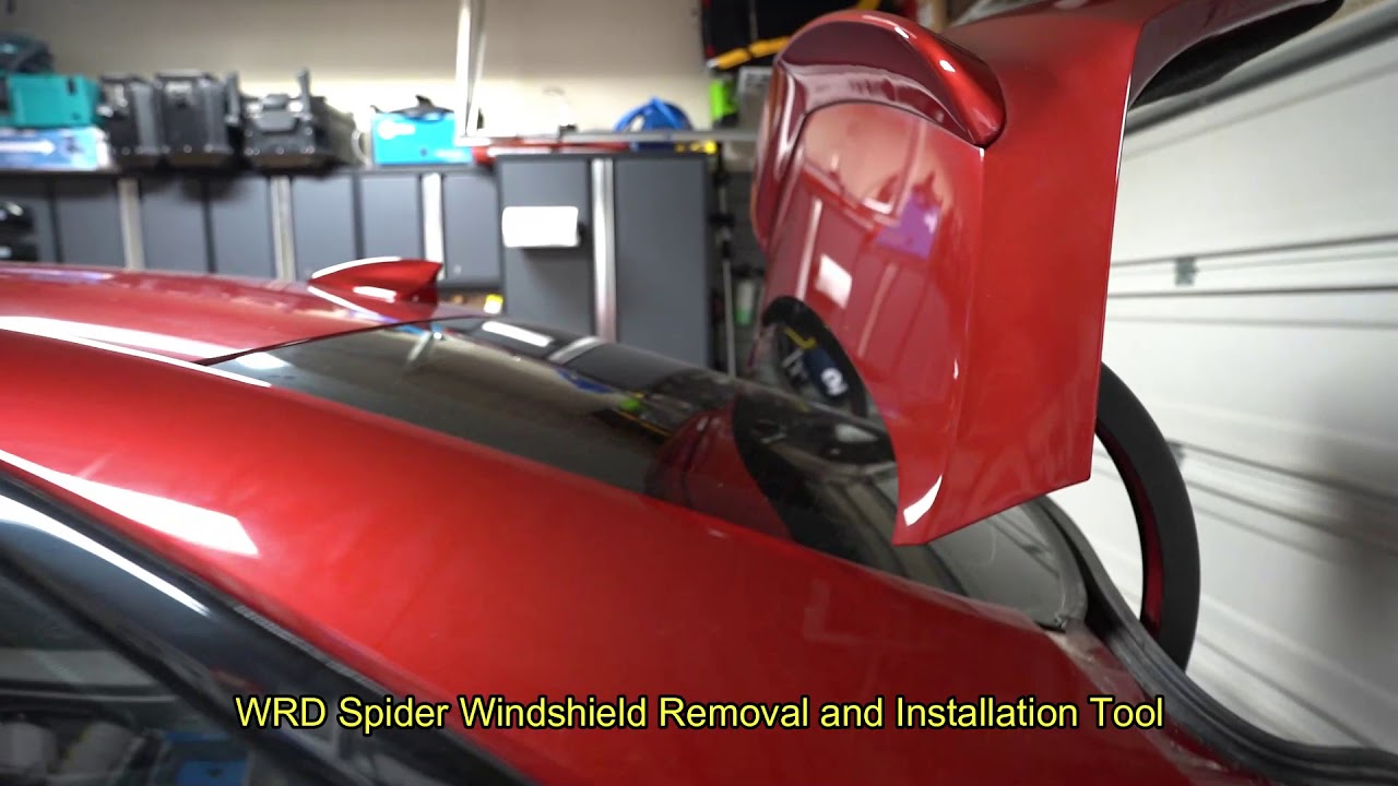 Cadillac ATS V Rebuild Part 4 Rear Bumper Rear Window and Quarter Glass Removal WRD Spider
