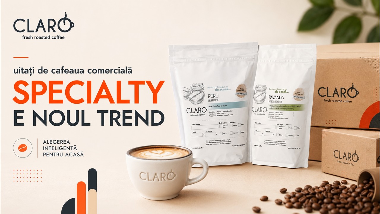 ☕ UITATI DE CAFEAUA COMERCIALA - CAFEAUA DE SPECIALITATE, PROASPAT PRAJITA E NOUL TREND☕- CLARO CAFE