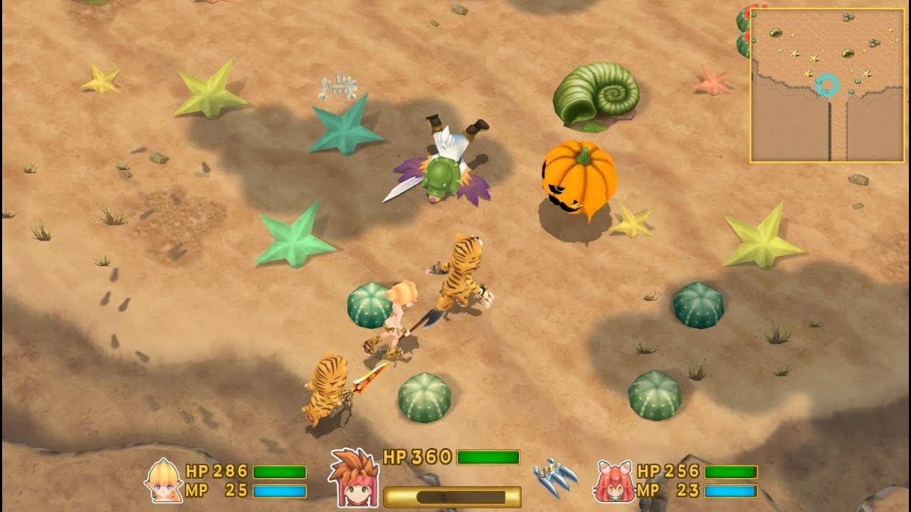 Secret of Mana Remake: Secret Of The Arid Sands