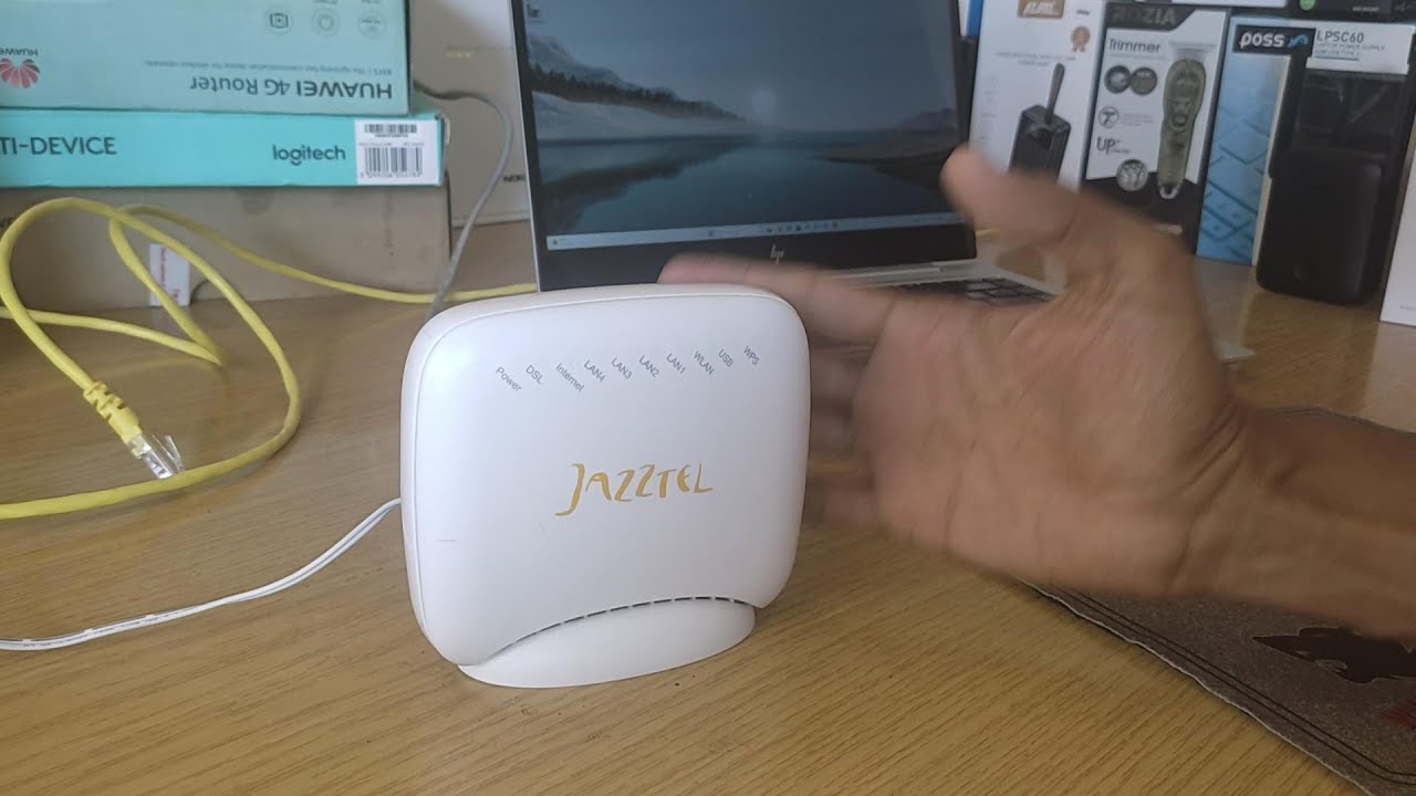 طريقة تحويل و إعداد جهاز روتور ZTE H108N JAZTEL  ليصبح POINTE D'ACCES بالكابل