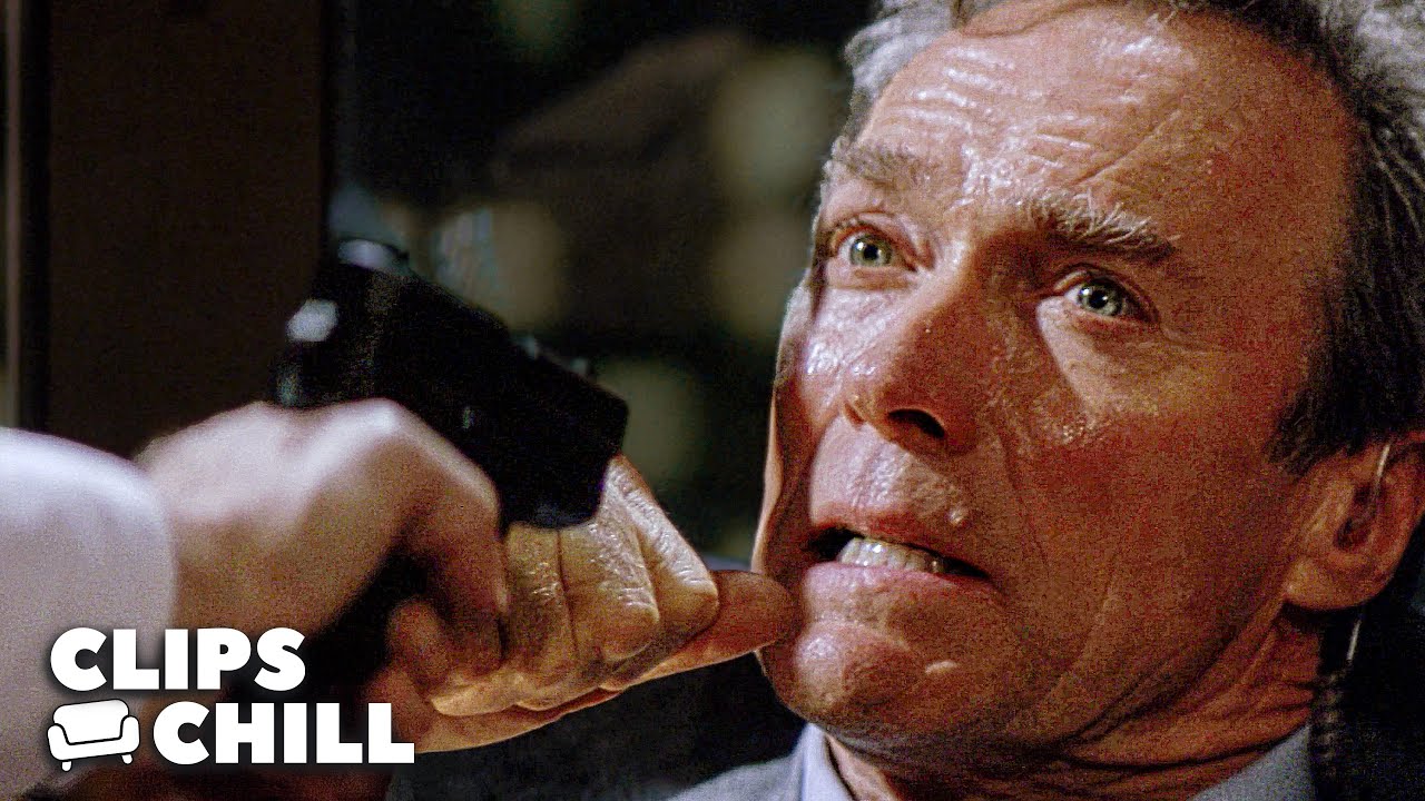 When The Hunter And The Killer Are Trapped Together | In the Line of Fire (Clint Eastwood)