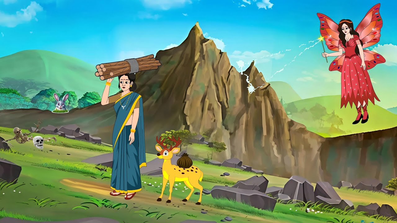अनाथ लड़की का भाग्य और जादुई किस्मत | Hindi Story | Hindi Kahaniya | Moral Stories | cartoon story