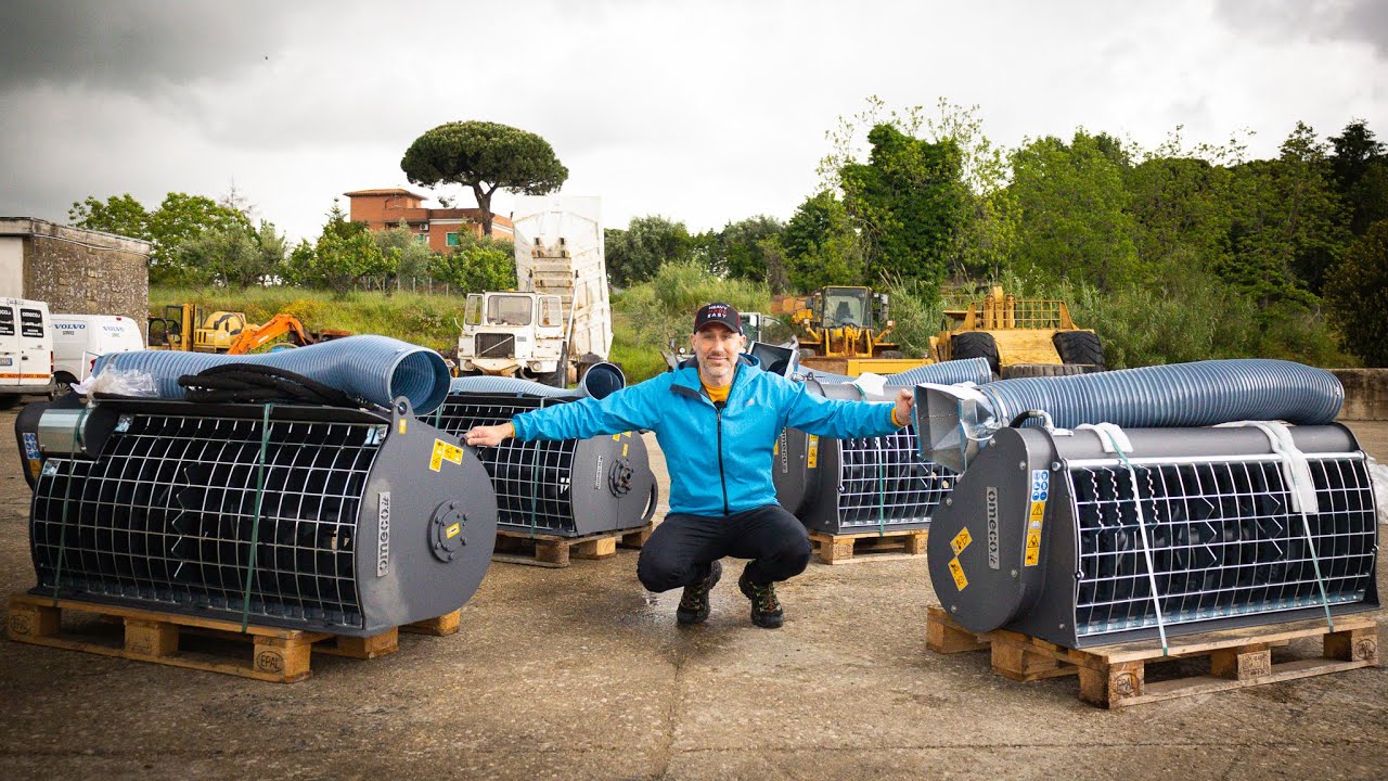 Sono arrivate 4 benne miscelatrici nuove, apriamole insieme
