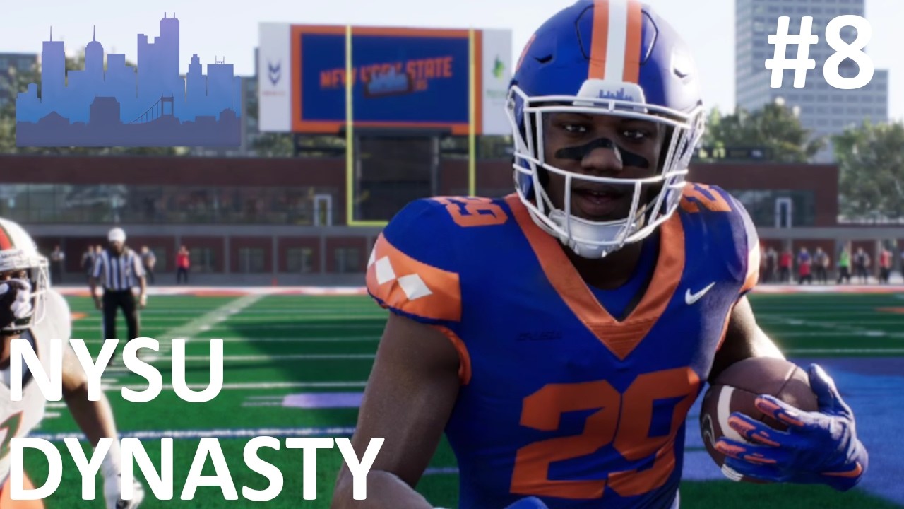 New Season starts off vs Miami... | CFB26 New York State Dynasty Episode 8 | Y2: Games 1-3