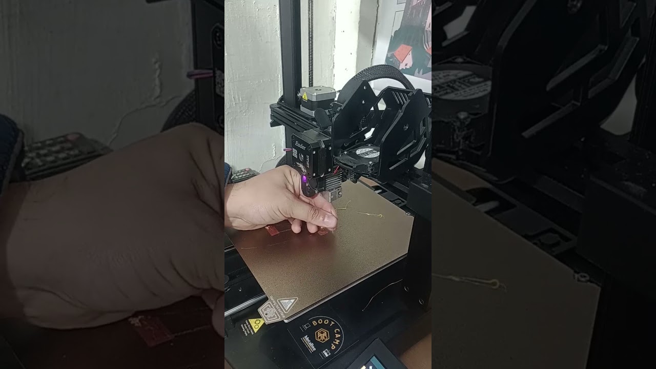Bico Entupido na Ender 3 V3 SE? Veja como Desentupir Passo a Passo!