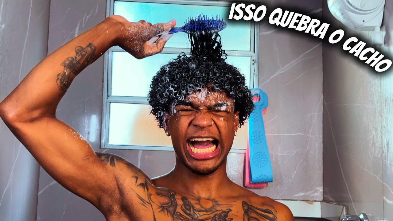 Como Lavar Cabelo Crespo/Cacheado Corretamente (Sem Errar) ✅